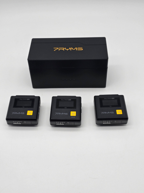 Bezprzewodowy zestaw mikrofonowy 7Ryms iRay DW20 PRO mini jack 3,5mm Bezprzewodowy zestaw mikrofonowy 7Ryms iRay DW20 PRO mini jack 3,5mm