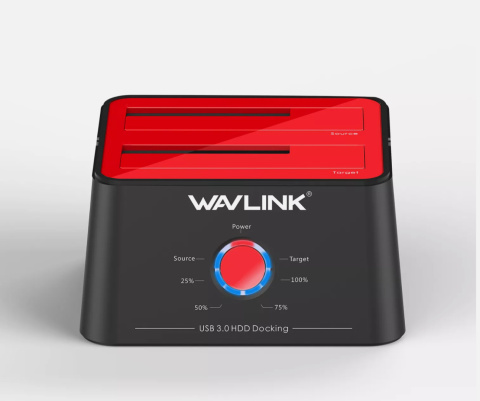 WAVLINK USB 3.0 do SATA Stacja dokująca dysku twardego 2,5-3,5'' WAVLINK USB 3.0 do SATA Stacja dokująca dysku twardego 2,5-3,5''