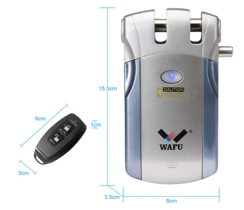 Wafu WF-019 bezprzewodowe sterowanie tel. Bluetooth zamek elektroniczny Wafu WF-019 bezprzewodowe sterowanie tel. Bluetooth zamek elektroniczny
