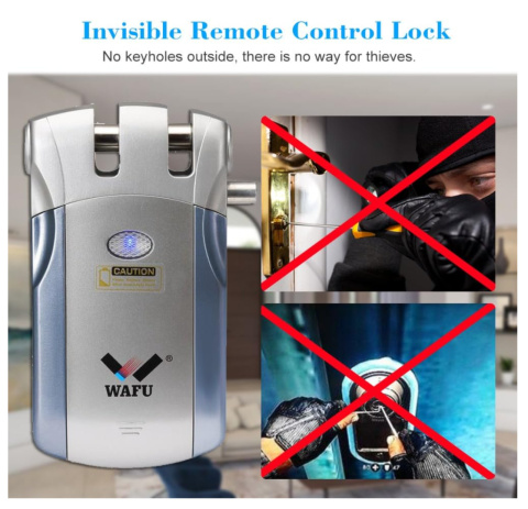 Wafu WF-019 bezprzewodowe sterowanie tel. Bluetooth zamek elektroniczny Wafu WF-019 bezprzewodowe sterowanie tel. Bluetooth zamek elektroniczny