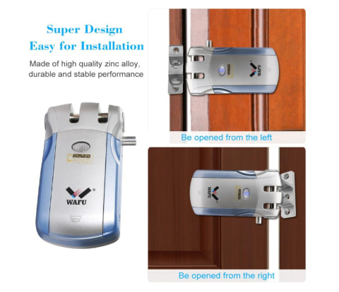 Wafu WF-019 bezprzewodowe sterowanie tel. Bluetooth zamek elektroniczny Wafu WF-019 bezprzewodowe sterowanie tel. Bluetooth zamek elektroniczny