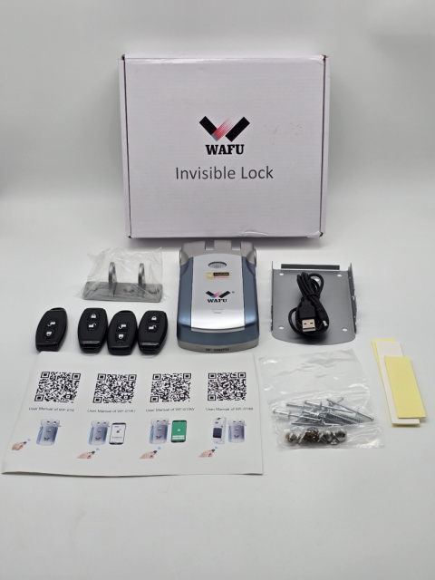 Wafu WF-019 bezprzewodowe sterowanie tel. Bluetooth zamek elektroniczny Wafu WF-019 bezprzewodowe sterowanie tel. Bluetooth zamek elektroniczny