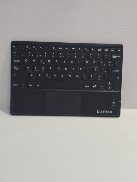 Klawiatura DIAFIELD Bluetooth touchpad cienki do laptopów Azerty Klawiatura DIAFIELD Bluetooth touchpad cienki do laptopów Azerty