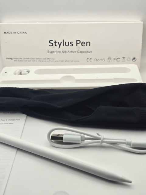 Stylus Pen do Apple iPad Pro 2020-24 + rękawiczka + końcówki Stylus Pen do Apple iPad Pro 2020-24 + rękawiczka + końcówki