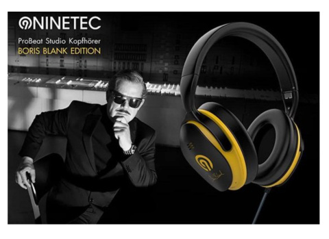 Słuchawki nauszne studyjne NINETEC Boris Blank Edition 3,5 jack /6,3mm Słuchawki nauszne studyjne NINETEC Boris Blank Edition 3,5 jack /6,3mm