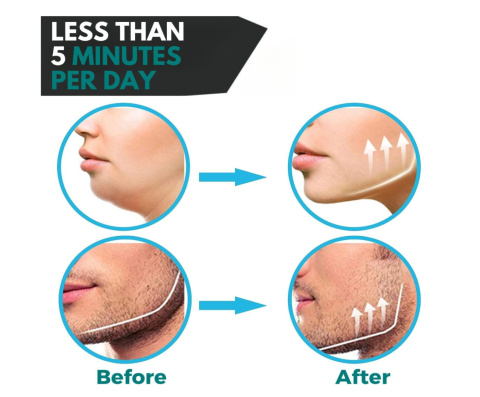 Akls JawShape Jaw przyrząd do ćwiczeń linii szczęki 3 sztuki 3-poziomy Akls JawShape Jaw przyrząd do ćwiczeń linii szczęki 3 sztuki 3-poziomy
