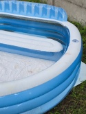 Basen ogrodowy Intex z siedziskiem 224 x 216 x 76 cm 57190