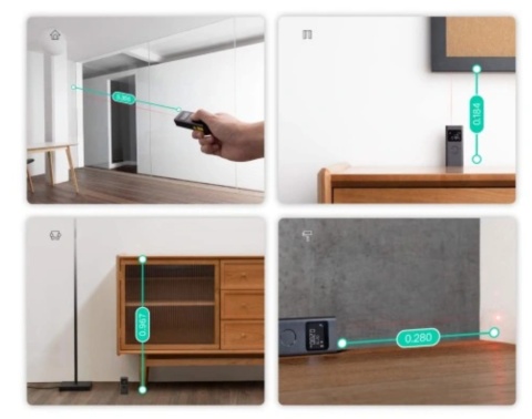 Dalekomierz Laser XIAOMI smart Miernik odległości 40M Dalekomierz Laser XIAOMI smart Miernik odległości 40M