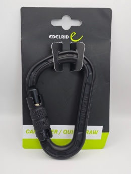 Duży karabińczyk EDELRID Unisex z bezpiecznym zamknięciem HMS Magnum