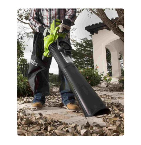 Greenworks 40V Dmuchawa do liści / Odkurzacz Premium GD40BV Greenworks 40V Dmuchawa do liści / Odkurzacz Premium GD40BV