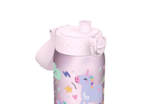 Ion8 Szczelna butelka na wodę dla dzieci bez BPA 350ml. jednorożec Ion8 Szczelna butelka na wodę dla dzieci bez BPA 350ml. jednorożec