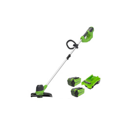Podkaszarka Akumulatorowa Greenworks GD40BC 40V ładowarka+2xbateria