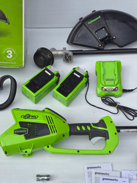Podkaszarka Akumulatorowa Greenworks GD40BC 40V ładowarka+2xbateria Podkaszarka Akumulatorowa Greenworks GD40BC 40V ładowarka+2xbateria