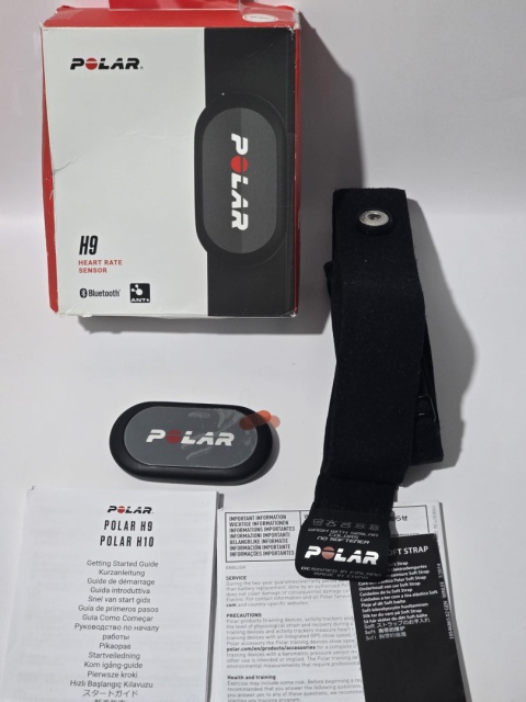 Polar Nadajnik Czujnik tętna H9 ANT+ Roz.M wodoszczelny Bluetooth Polar Nadajnik Czujnik tętna H9 ANT+ Roz.M wodoszczelny Bluetooth