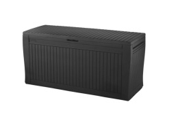 Skrzynia Ogrodowa Grafitowy 270 litrów 116,7 x 44,7 x 57cm Keter Comfy