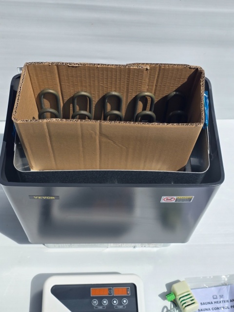 VEVOR Elektryczny Piec Do Sauny Suchej 9KW Stal Nierdzewna 41x28x57CM VEVOR Elektryczny Piec Do Sauny Suchej 9KW Stal Nierdzewna 41x28x57CM