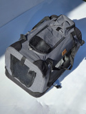 Vounot Składana torba transportowa dla psa dla kota 50x35x36cm Szara