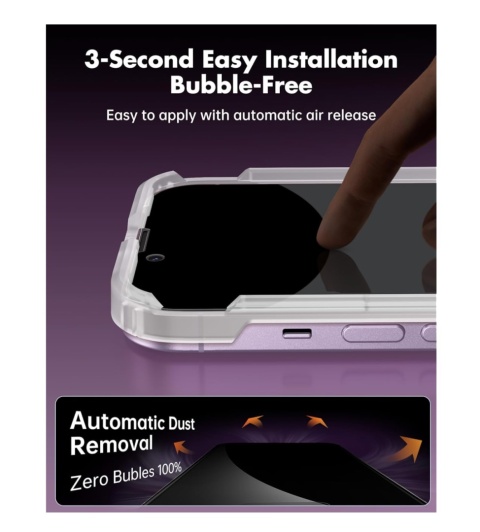 2x ochrona szybka do ekranu iPhone 14 Szkło hartowane Łatwy montaż