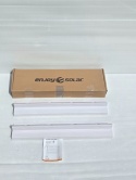 ABS Boczne wsporniki montażowe do paneli słonecznych 550mm, białe