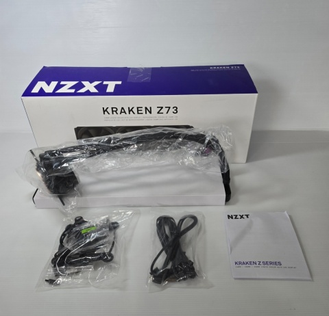 Chłodzenie wodne NZXT Kraken Z73 Black LCD RL-KRZ73-01(W) Chłodzenie wodne NZXT Kraken Z73 Black LCD RL-KRZ73-01(W)