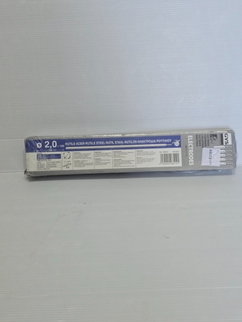 Elektrody rutylowe 2x350 mm GY38 (155 szt.) 085121GYS Elektrody rutylowe 2x350 mm GY38 (155 szt.) 085121GYS