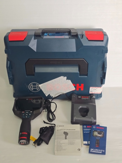 Kamera inspekcja endoskop BOSCH GIC 12V-5-27C, 1280X720 8,3MM 32GB SD Kamera inspekcja endoskop BOSCH GIC 12V-5-27C, 1280X720 8,3MM 32GB SD