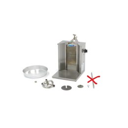 Kebab Grill Gazowy Gyros 1 Palnik Manualny do 10 kg Mięsa MAXIMA