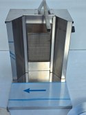 Kebab Grill Gazowy Gyros 1 Palnik Manualny do 10 kg Mięsa MAXIMA