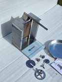 Kebab Grill Gazowy Gyros 1 Palnik Manualny do 10 kg Mięsa MAXIMA