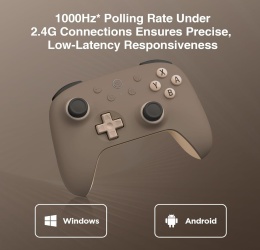 Kontroler Bezprzewodowy dla Windows PC i Android AKNES 8Bit 2C 2.4G