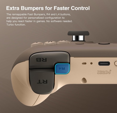 Kontroler Bezprzewodowy dla Windows PC i Android AKNES 8Bit 2C 2.4G Kontroler Bezprzewodowy dla Windows PC i Android AKNES 8Bit 2C 2.4G