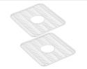 Mata ochronna zlewu KUCHENNEGO 2szt. plastikowa krata sztywna 30x28cm