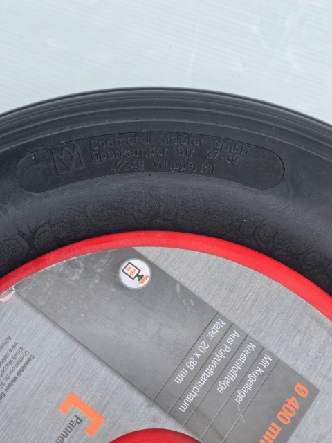 Metafranc Koło Taczkowe Antyprzeciekowe 400Mm Pvc W Metafranc Koło Taczkowe Antyprzeciekowe 400Mm Pvc W