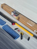 Mop Rubbermaid Czarno - żółty system czyszczący z mikrowłókien 1.42m
