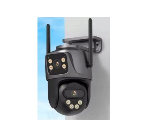 Podwójna kamera WIFI 4K 8MPX PTZ ICSee ZEWNĘTRZNA 360 ALARM Monitoring Podwójna kamera WIFI 4K 8MPX PTZ ICSee ZEWNĘTRZNA 360 ALARM Monitoring