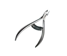 Profesjonalne cążki do skórek ze stali nierdzewnej z popychaczem 5 mm