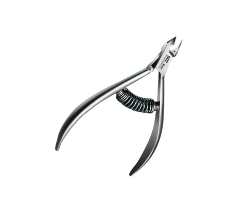 Profesjonalne cążki do skórek ze stali nierdzewnej z popychaczem 5 mm