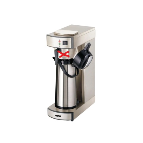 Saro SAROMICA THERMO 24 Ekspres do Kawy, 1900 W, 1,8 L, Srebrny Saro SAROMICA THERMO 24 Ekspres do Kawy, 1900 W, 1,8 L, Srebrny