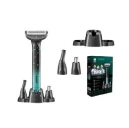Trymer VGR V-625 Zestaw dla mężczyzn 3w1 do włosów na ciele,nosa, brwi