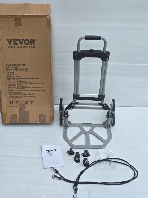 VEVOR 100KG Wytrzymały wózek do wspinaczki po schodach Aluminiowy VEVOR 100KG Wytrzymały wózek do wspinaczki po schodach Aluminiowy