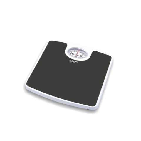 Waga Łazienkowa Analogowa Haeger BS-MEB.006A Czarny/Biały 130 KG Waga Łazienkowa Analogowa Haeger BS-MEB.006A Czarny/Biały 130 KG
