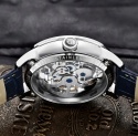 Zegarek PAGANI DESIGN PD-1638 Skeleton Blue Automatic 3ATM HARDLEX+BOX