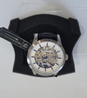 Zegarek PAGANI DESIGN PD-1638 Skeleton Blue Automatic 3ATM HARDLEX+BOX