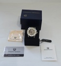 Zegarek PAGANI DESIGN PD-1638 Skeleton Blue Automatic 3ATM HARDLEX+BOX