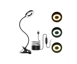 2 x Elastyczna lampa biurowa NOCNA do czytania USB 3 TRYBY ŚWIECENIA