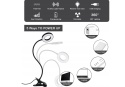 2 x Elastyczna lampa biurowa NOCNA do czytania USB 3 TRYBY ŚWIECENIA
