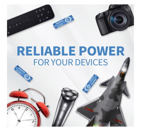 20 sztuk x Baterie litowe RUIHU AA litowo-żelaznych 1,5V 3000mAh