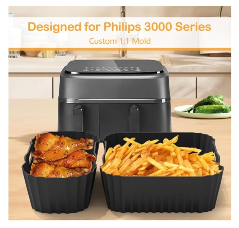 Akcesoria Airfryer do Philips Dual Basket 3000 do frytkownicy
