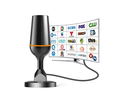 Antena zewnętrzna wewnętrzna 4k HDTV TV AERIAL PORTABLE SUPPORT 1080p