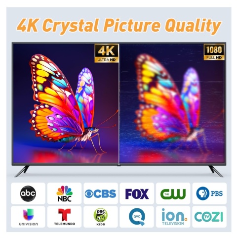 Antena zewnętrzna wewnętrzna 4k HDTV TV AERIAL PORTABLE SUPPORT 1080p